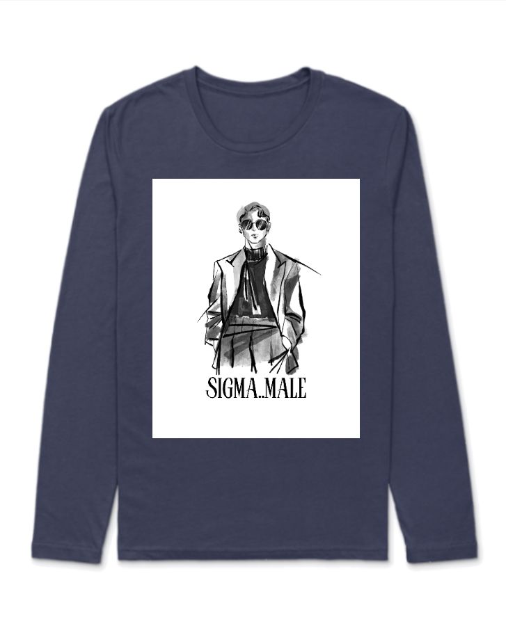 sigma male full sleeve tee - Front