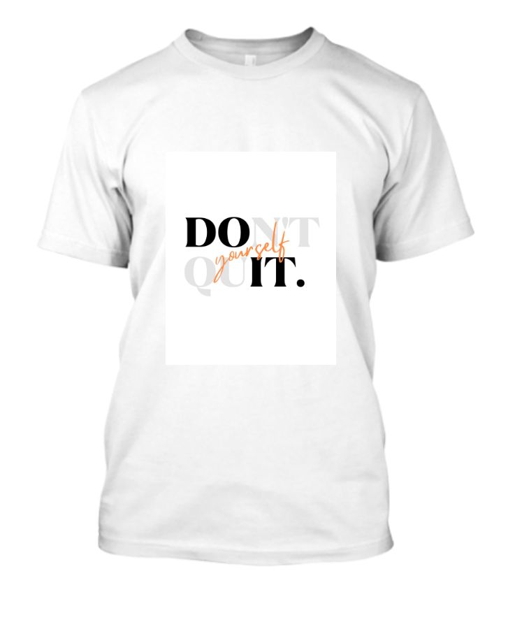 simple white tshirt - Front