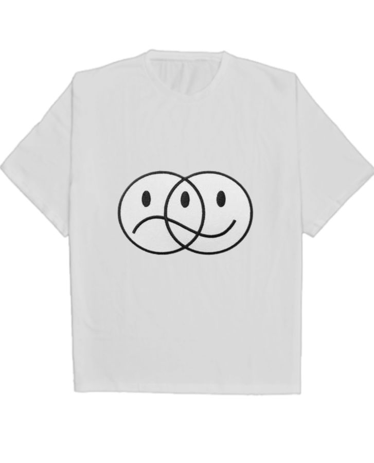 smiley  Design Tshirt - Front