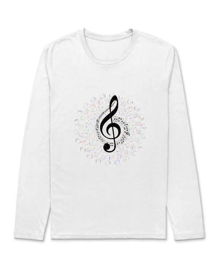 unique style full sleeve tshirt  top huddie - Front