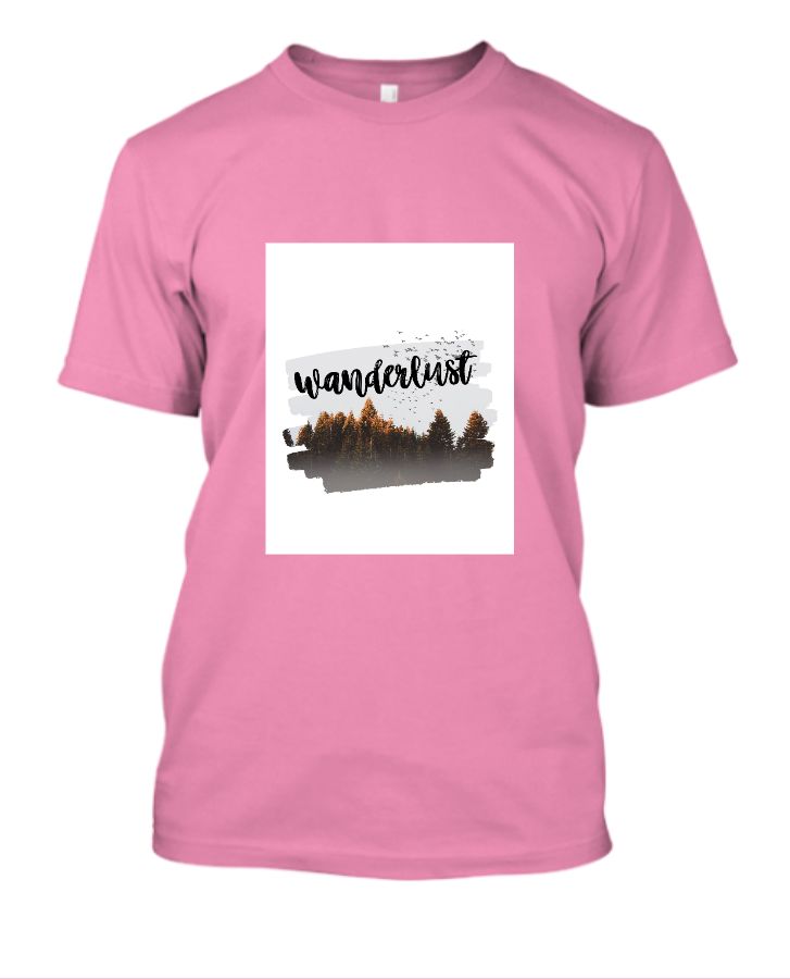 wanderlust t-shirt - Front