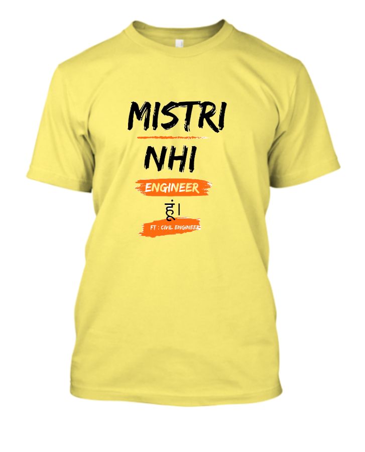Çivil engineer tshirt iit - Front