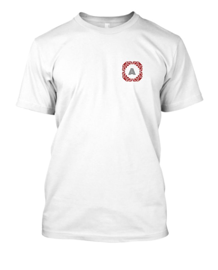 ‘A’ Letter Logo Custom T-Shirt - Front